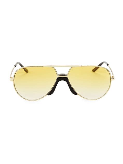 gucci sunglasses acetate|gucci 60mm aviator sunglasses.